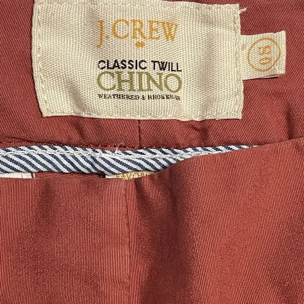 J. Crew Women’s Pants Size 0S Pink Classic Twill Chino Favorite Fit 100% Cotton - Picture 5 of 6